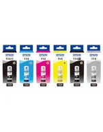 Tusze oryginalne - EPSON 114 EcoTank Pigment Black ink bottle - miniaturka - grafika 1