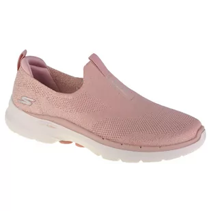 Buty sportowe Sneakersy damskie, Skechers Go Walk 6 - Buty trekkingowe damskie - miniaturka - grafika 1