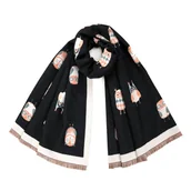 Apaszki i szaliki damskie - Szal Snowy Owl - miniaturka - grafika 1