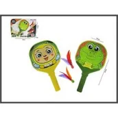 Zabawki i gry sportowe - Rakietki plażowe z lotkami 35x4x28cm Hipo - miniaturka - grafika 1