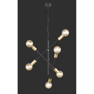 Trio T R I O Lampa wisząca CROSS czarny mat 306700632 - Lampy sufitowe - miniaturka - grafika 1