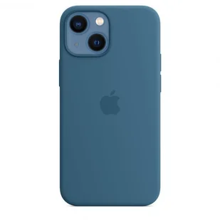 Apple Silikonowe etui iPhone 13 mini zielonomodry - Etui i futerały do telefonów - miniaturka - grafika 3