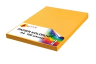 Szkolne artykuły papiernicze - Papier kolorowy A4 100g żółty intensywny v3 100 arkuszy - miniaturka - grafika 1
