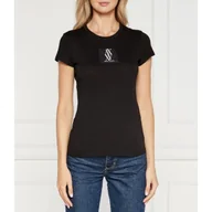 Koszulki i topy damskie - Armani Exchange T-shirt | Regular Fit - miniaturka - grafika 1