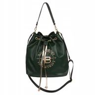 Torebki damskie - Torebka Damska Na Ramie Worek Shopper Laura Biaggi - miniaturka - grafika 1