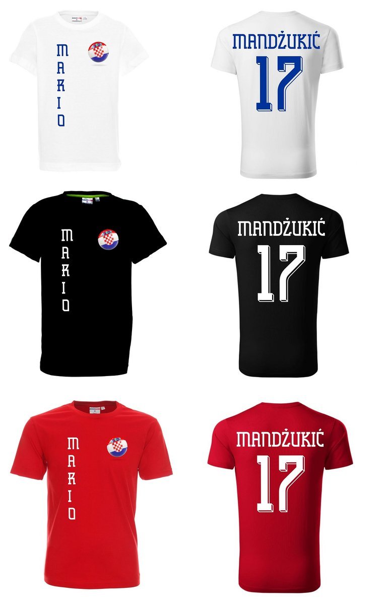 Koszulka Chorwacja MARIO MANDŻUKIĆ 17
