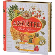 Herbata - Basilur FRUIT INFUSIONS Assorted herbata owocowa 4 SMAKI napar bez kofeiny PUSZKA saszetki - 57,6 g - miniaturka - grafika 1