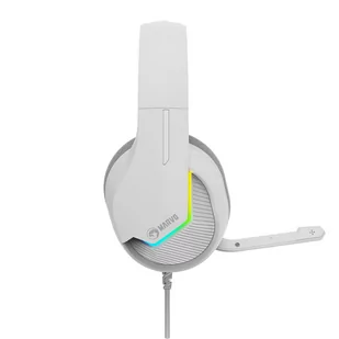 Marvo H8618 biała, 2.0, USB - Słuchawki - miniaturka - grafika 3