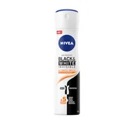 Dezodoranty i antyperspiranty dla kobiet - Nivea BLACK WHITE INVISIBLE ULTIMATE IMPACT 5IN1 DEZODORANT SPRAY 150ML - miniaturka - grafika 1