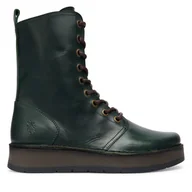 Botki damskie - Botki Fly London Ramifly P211043021 Zielony - miniaturka - grafika 1