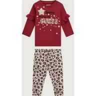 Dresy i komplety dla dziewczynek - Guess Komplet Slim Fit - miniaturka - grafika 1