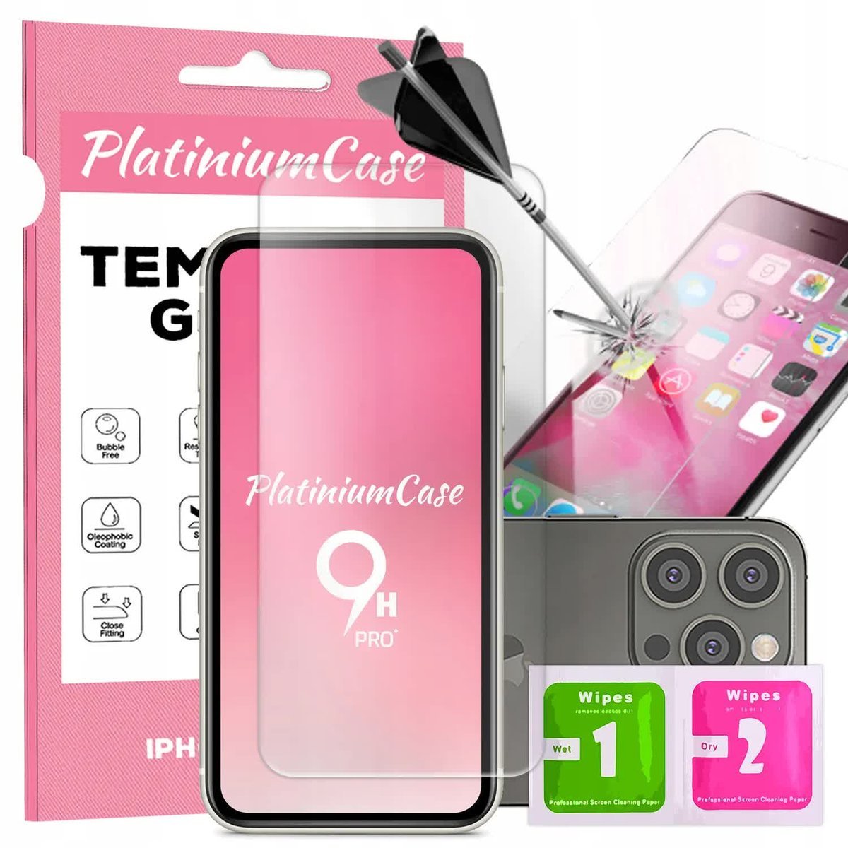 Szkło hartowane 9H szybka do IPHONE 14 PRO