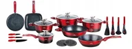 Zestawy garnków i patelni - Zestaw garnków Zilner MARMUR aluminiowe 21 el. - miniaturka - grafika 1