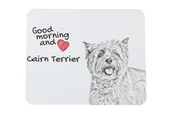 Podkładki pod mysz - Cairn Terrier podkładka pod mysz z psem Art-Dog - miniaturka - grafika 1