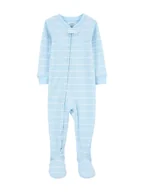 Śpiochy dla niemowląt - carter's Śpioszki w kolorze błękitnym - miniaturka - grafika 1