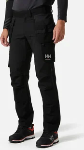 Helly Hansen Spodnie Helly Hansen Oxford 4X Constructio Black - Spodnie sportowe męskie - miniaturka - grafika 1