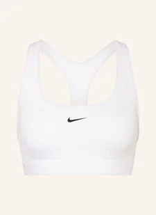 Nike Biustonosz Sportowy Swoosh weiss - Biustonosze - miniaturka - grafika 1