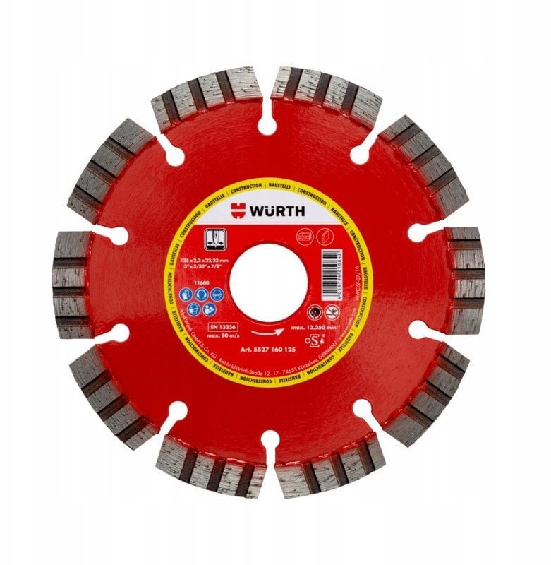 Stayer TARCZA DIAMENTOWA BUDOW BR22,2-D150MM