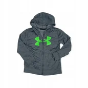 Bluzy damskie - Rozpinana bluza dla chłopca kaptur UNDER ARMOUR 6 - Under Armour - miniaturka - grafika 1