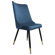 Krzesła - Atos Krzesło Victor noga czarna/złota MG33 - miniaturka - grafika 1