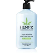 Balsamy i kremy do ciała - Hempz Mleczko do ciała Triple Moisture 500ml - miniaturka - grafika 1