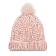 Czapki dla dzieci - Czapka Guess J3BZ05 Z39H0 Różowy - miniaturka - grafika 1