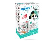 Szklanki - Invictus1928, Zestaw Disney Mickey szklany zielony butelka + 2 szklanki 280 ml - miniaturka - grafika 1