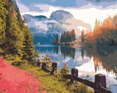 Malowanie po numerach - Obraz Malowanie Po Numerach Zestaw 40X50 Prezent - miniaturka - grafika 1