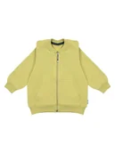 Bluzy dla chłopców - Chłopięca bluza bomberka ze stójką limonkowa Nicol,r.92 - miniaturka - grafika 1