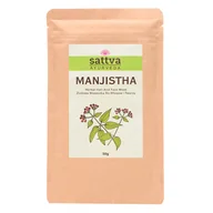 Maski do włosów - Sattva Ayurveda Henna 100 g Manjistha do włosów - miniaturka - grafika 1