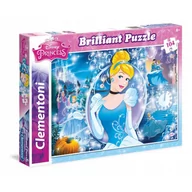 Puzzle - Clementoni 104 Brilliant Cinderella 20132 - miniaturka - grafika 1