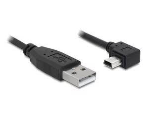 Delock Kabel mini Usb kątowy prawo - Usb M/M 2.0 3 - Kable komputerowe i do monitorów - miniaturka - grafika 1