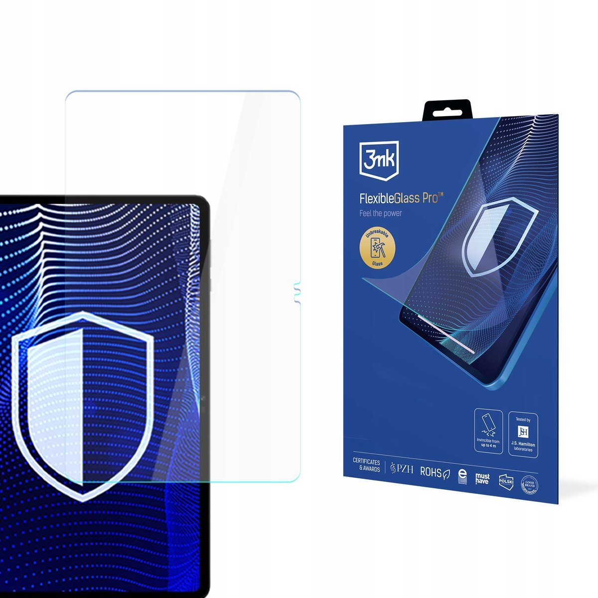 Szkło hybrydowe na ekran do Honor Pad X9 / X9a - 3mk FlexibleGlass Pro