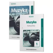 Podręczniki do technikum - Muzyka 1. Podręcznik i karty pracy ucznia. Zakres podstawowy. Szkoła ponadpodstawowa - miniaturka - grafika 1