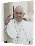 Ikony i obrazy sakralne - Papież Franciszek, obraz na płótnie canvas - miniaturka - grafika 1