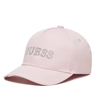 Czapka z daszkiem Guess J5RZ40 WO08O Różowy - Czapki dla dzieci - miniaturka - grafika 1