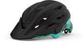 Kaski rowerowe - Giro Merit Spherical Helmet Women, czarny/turkusowy 55-59cm 2022 Kaski MTB - miniaturka - grafika 1