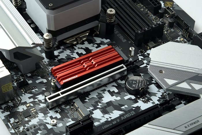 Enermax Enermax ESC001 M.2 SSD Cooler Heatsink red