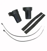 Części motocyklowe - Komplet osłon teleskopów - czarny - miniaturka - grafika 1