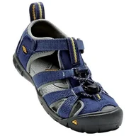 Buty dla chłopców - Sandały dziecięce Keen Seacamp II CNX K Rozmiar butów (UE): 27-28 / Kolor: niebieski/szary - miniaturka - grafika 1