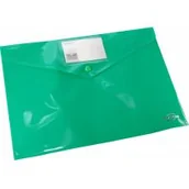 Szkolne artykuły papiernicze - Titanum Teczka Koperta A4 Zielona - miniaturka - grafika 1
