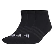 Skarpetki damskie - adidas, C Spw Low 3P, skarpety, czarno-białe, Xxl, uniseks - dorośli - miniaturka - grafika 1