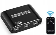 Kable - Switch Hdmi 2.0B 3X1 Rozdzielacz 4K/60 Hz Hdcp 2.2 - miniaturka - grafika 1