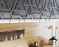 Elewacje - 120x60 cm VT - PB27 (B15 czarny) Kor - panel dekor 3D beton architektoniczny - miniaturka - grafika 1