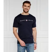 Koszulki męskie - Gant T-shirt PRINTED GRAPHIC | Regular Fit - miniaturka - grafika 1
