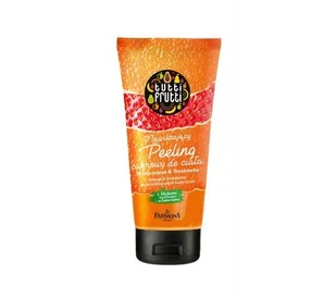 Tutti Frutti Nawilżający peeling cukrowy do ciała Pomarańcza & Truskawka 200 ml - Peelingi do ciała - miniaturka - grafika 2