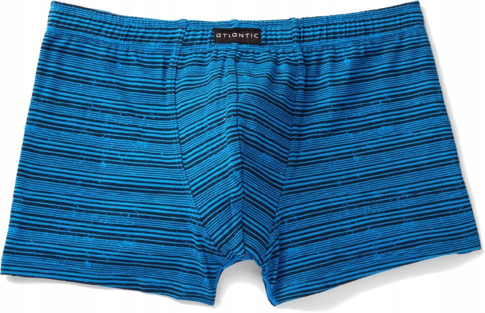 SZORTY ATLANTIC MH974 BOKSERKI MĘSKIE NIEBIESKIE S