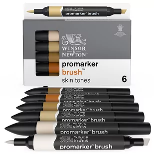 Brushmarker 6 skin tones - Przybory szkolne - miniaturka - grafika 2