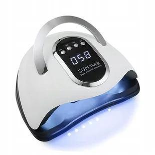 Mocna Lampa Do Paznokci Hybryd Żeli UV LED Sun x10 Max LCD Z Rączką 280W - Lampy UV do paznokci - miniaturka - grafika 1