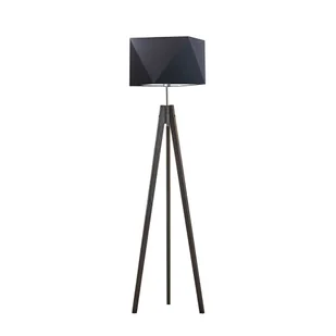 Czarna lampa podłogowa na trójnogu LAGOS - Lampy stojące - miniaturka - grafika 1